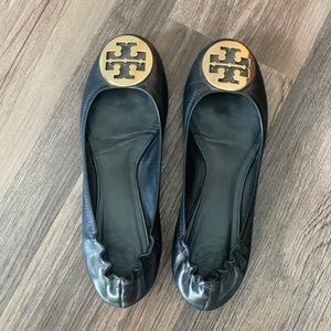 Black Tory Burch flats